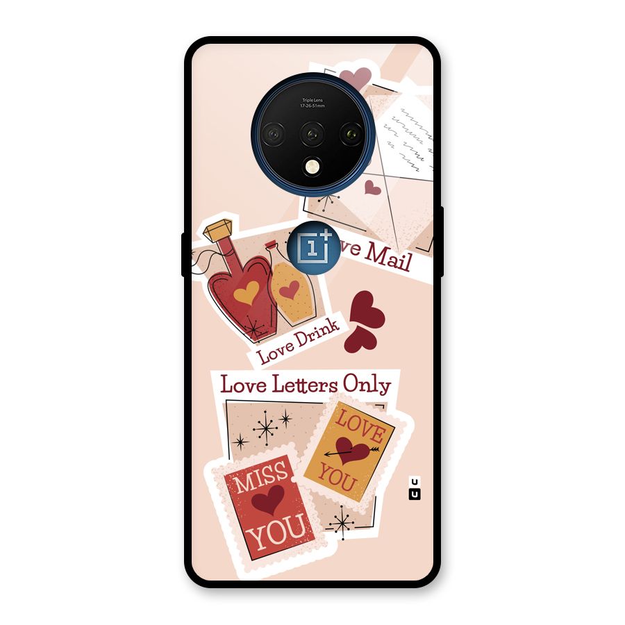 Love Language Glass Back Case for OnePlus 7T
