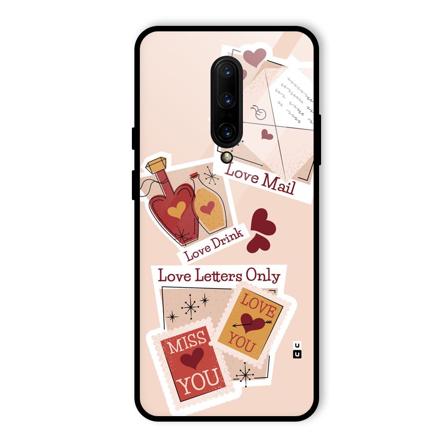 Love Language Glass Back Case for OnePlus 7 Pro