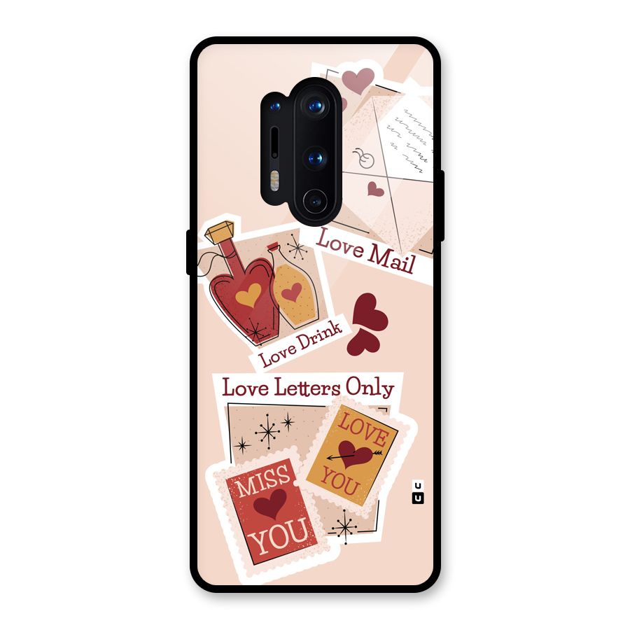 Love Language Glass Back Case for OnePlus 8 Pro