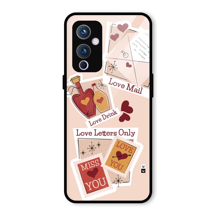 Love Language Glass Back Case for OnePlus 9