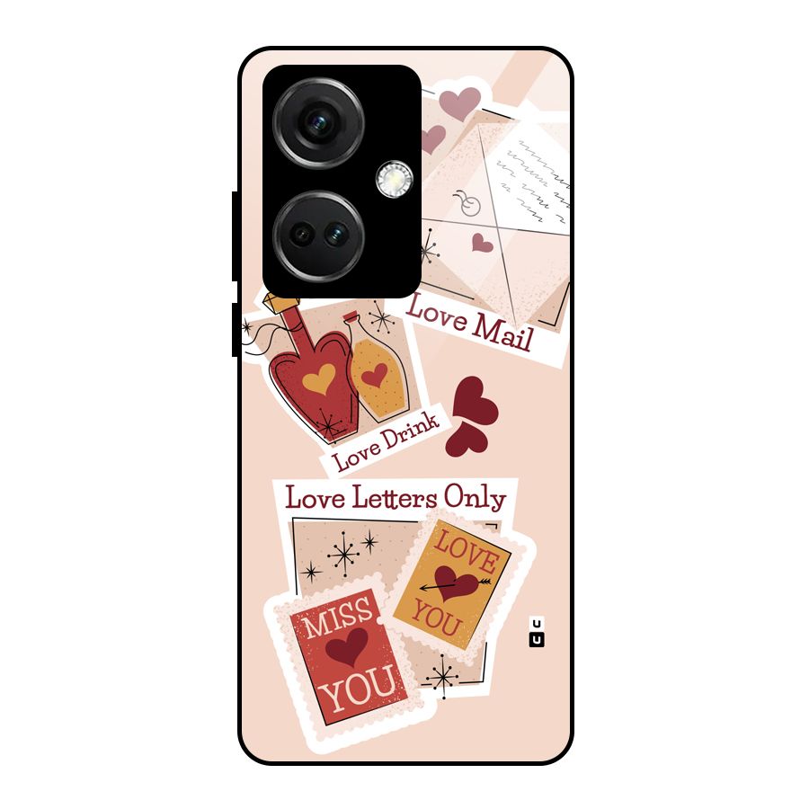 Love Language Glass Back Case for OnePlus Nord CE 3 5G