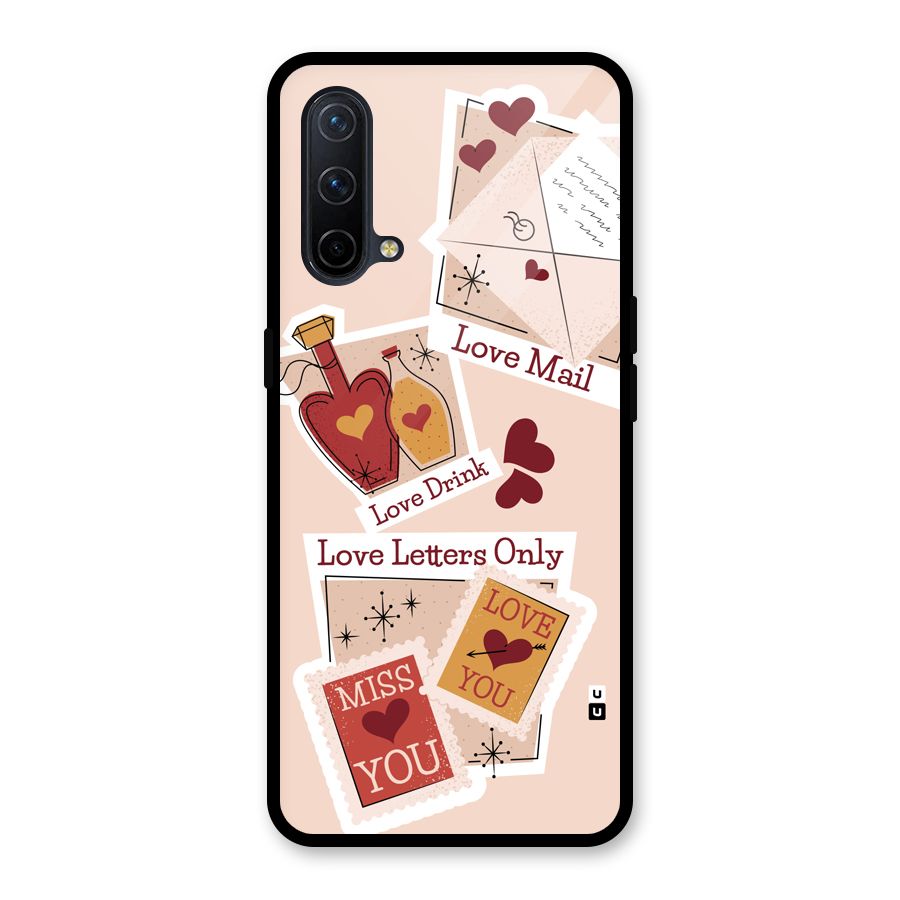 Love Language Glass Back Case for OnePlus Nord CE 5G