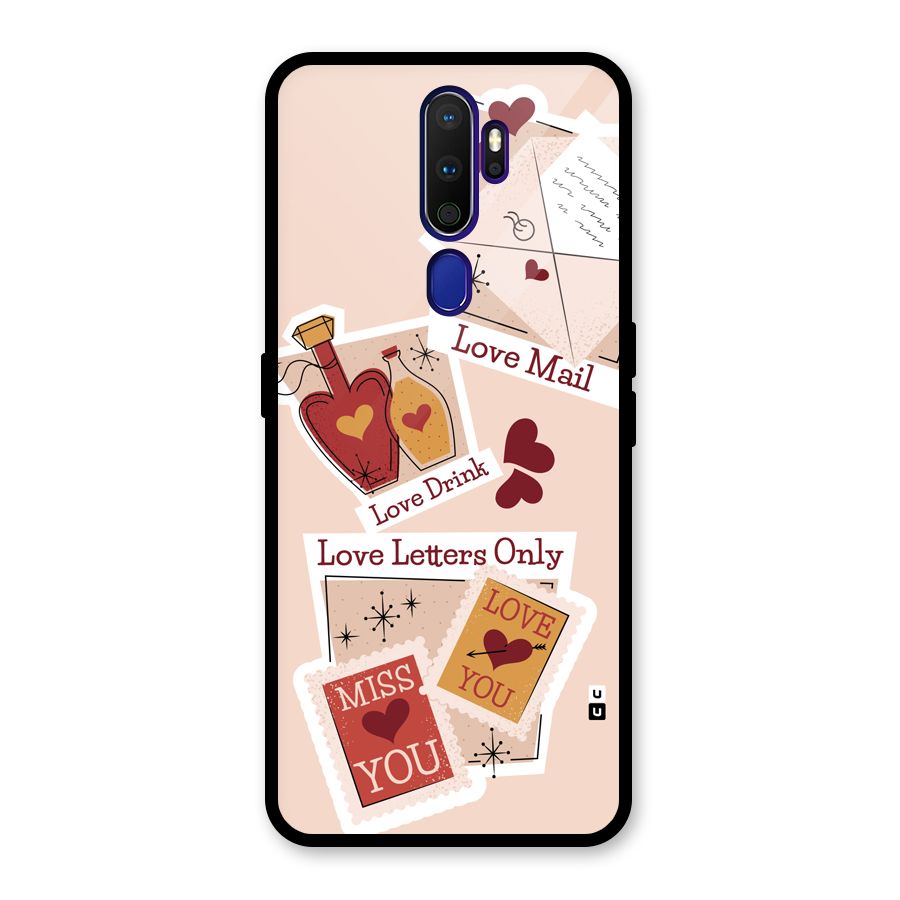 Love Language Glass Back Case for Oppo A9 (2020)