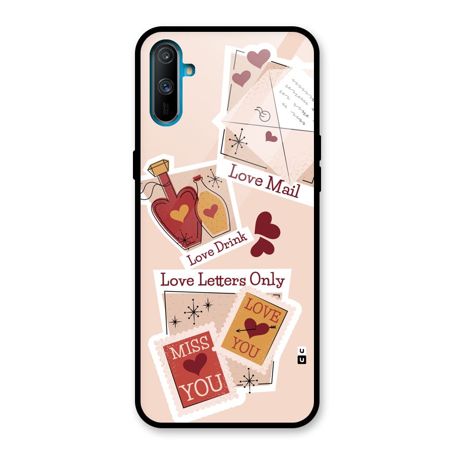 Love Language Glass Back Case for Realme C3