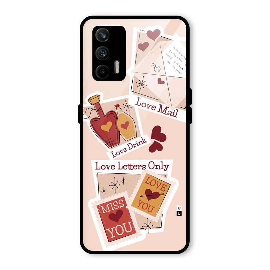 Love Language Glass Back Case for Realme GT 5G