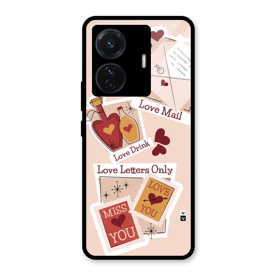 Love Language Glass Back Case for Vivo T1 Pro