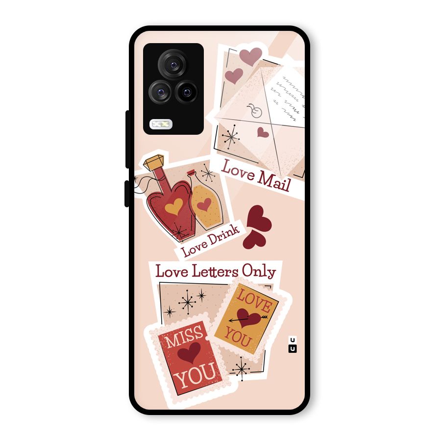 Love Language Glass Back Case for Vivo iQOO 7 Legend 5G