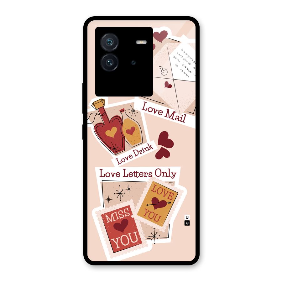 Love Language Glass Back Case for Vivo iQOO Neo 6 5G