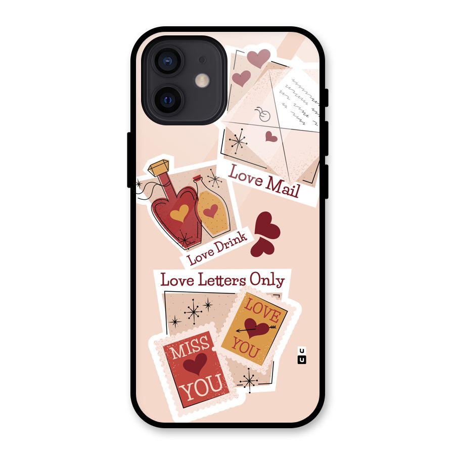 Love Language Glass Back Case for iPhone 12