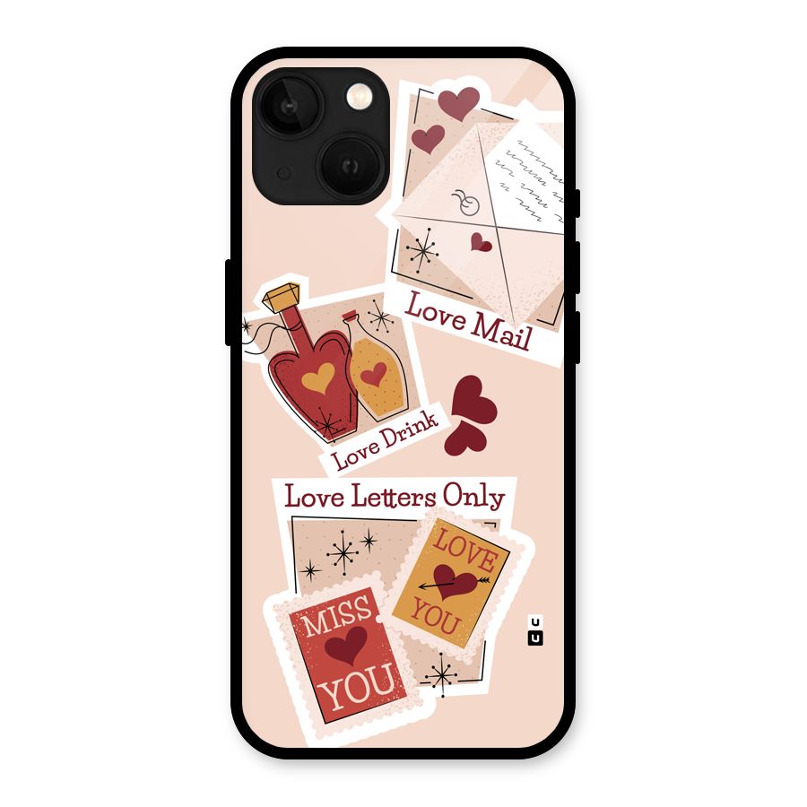 Love Language Glass Back Case for iPhone 13