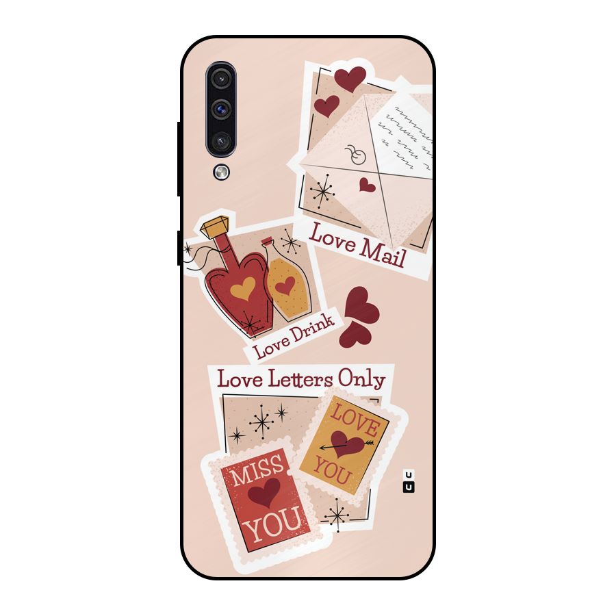 Love Language Metal Back Case for Galaxy A50s