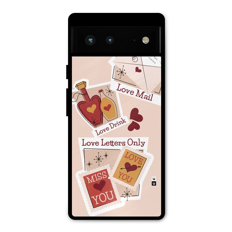 Love Language Metal Back Case for Google Pixel 6