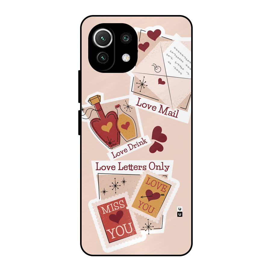 Love Language Metal Back Case for Mi 11 Lite NE 5G