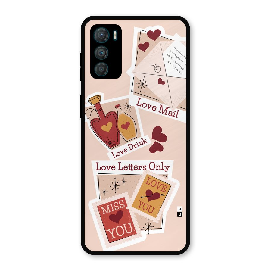 Love Language Metal Back Case for Moto G42