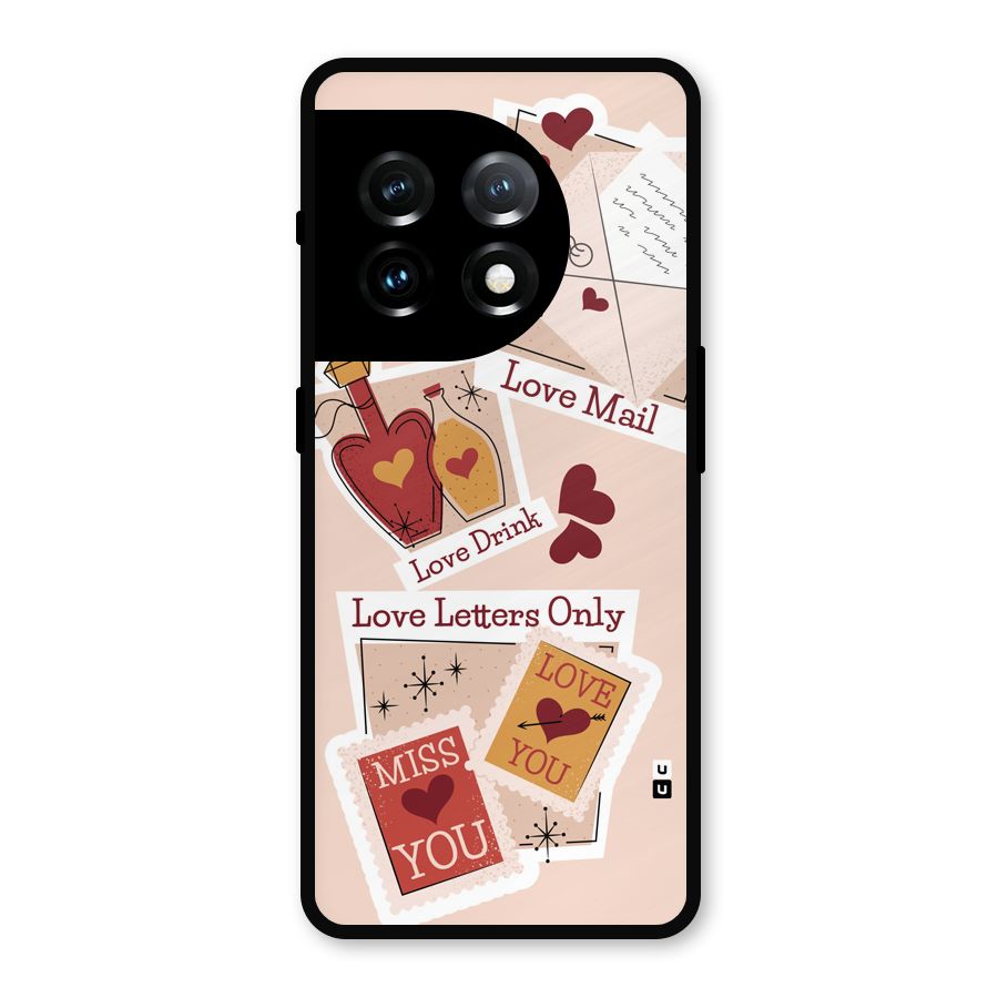 Love Language Metal Back Case for OnePlus 11