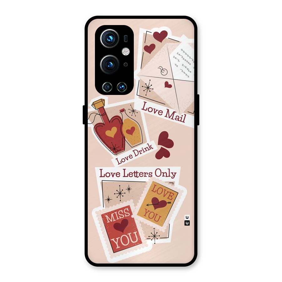 Love Language Metal Back Case for OnePlus 9 Pro