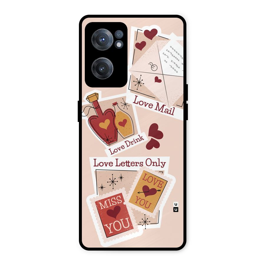Love Language Metal Back Case for OnePlus Nord CE 2 5G