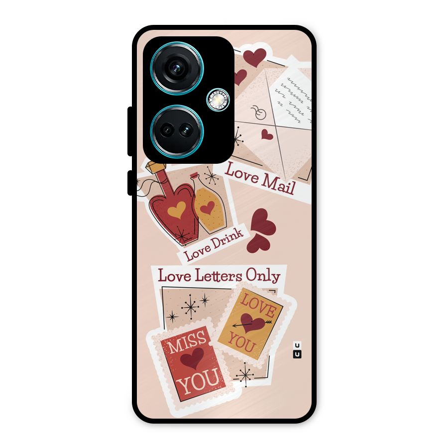 Love Language Metal Back Case for OnePlus Nord CE 3 5G