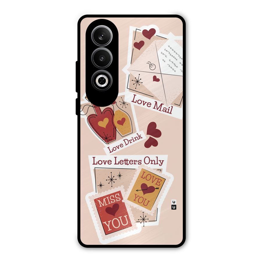 Love Language Metal Back Case for OnePlus Nord CE4