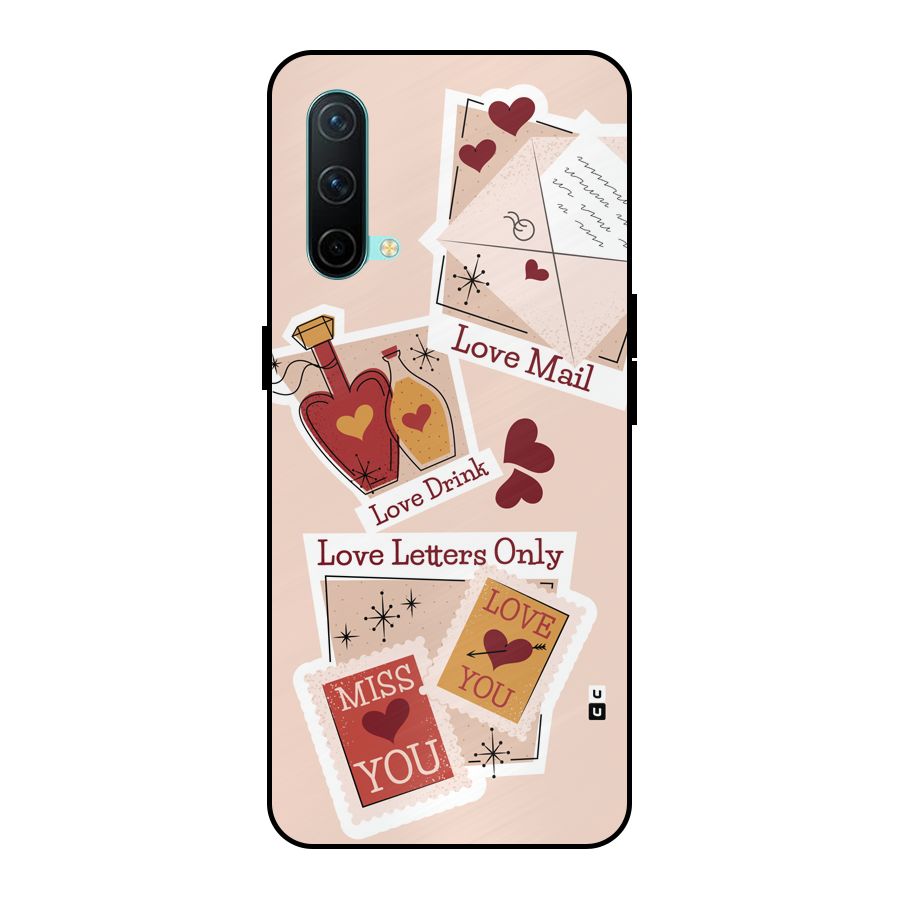 Love Language Metal Back Case for OnePlus Nord CE 5G