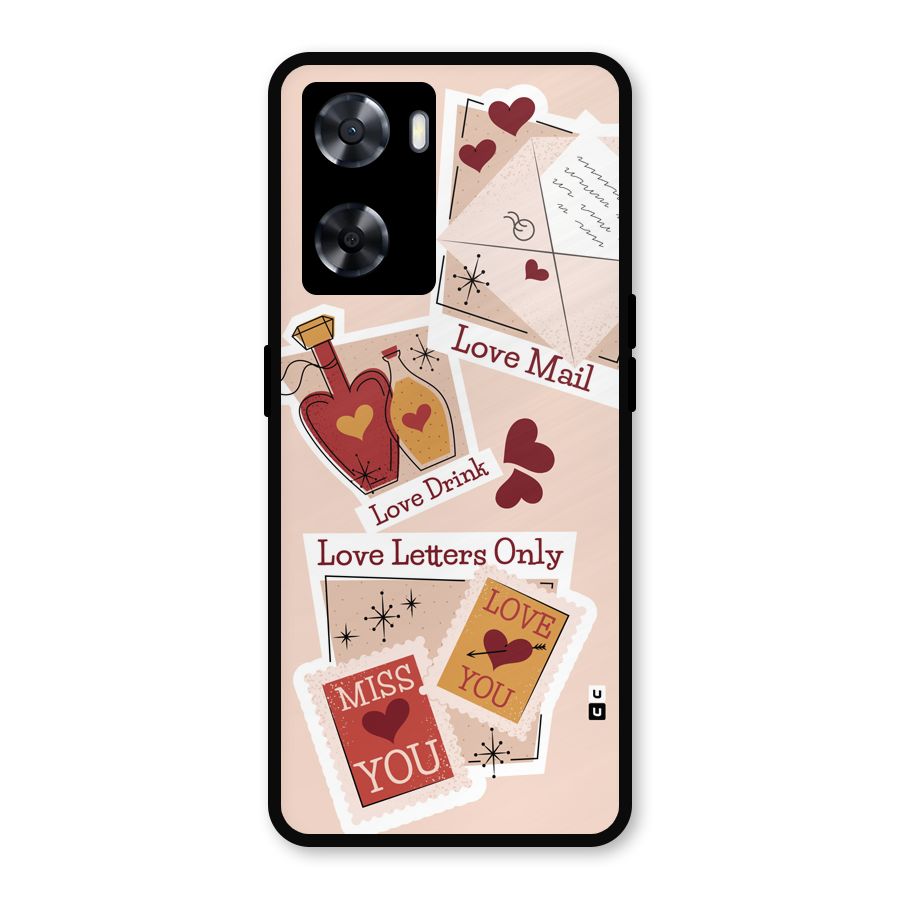 Love Language Metal Back Case for OnePlus Nord N20 SE