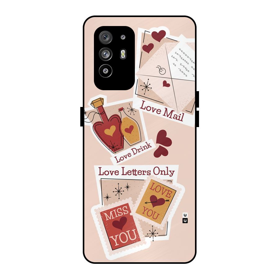 Love Language Metal Back Case for Oppo F19 Pro Plus 5G