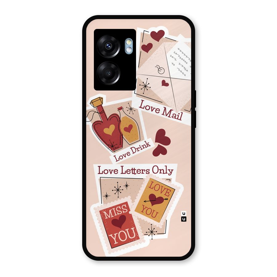 Love Language Metal Back Case for Realme Narzo 50 5G