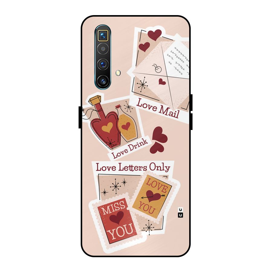 Love Language Metal Back Case for Realme X3
