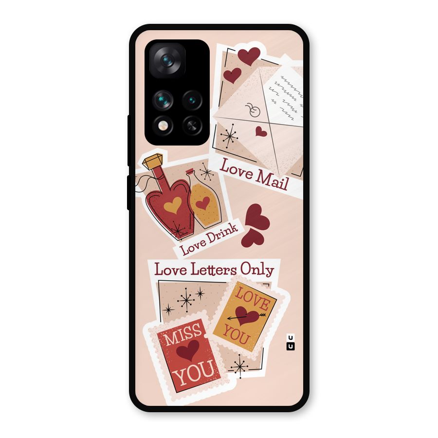 Love Language Metal Back Case for Xiaomi 11i 5G