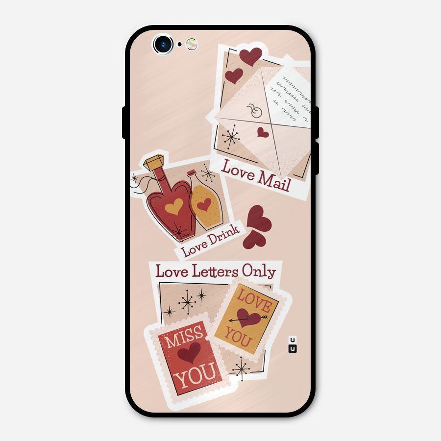Love Language Metal Back Case for iPhone 6 6s