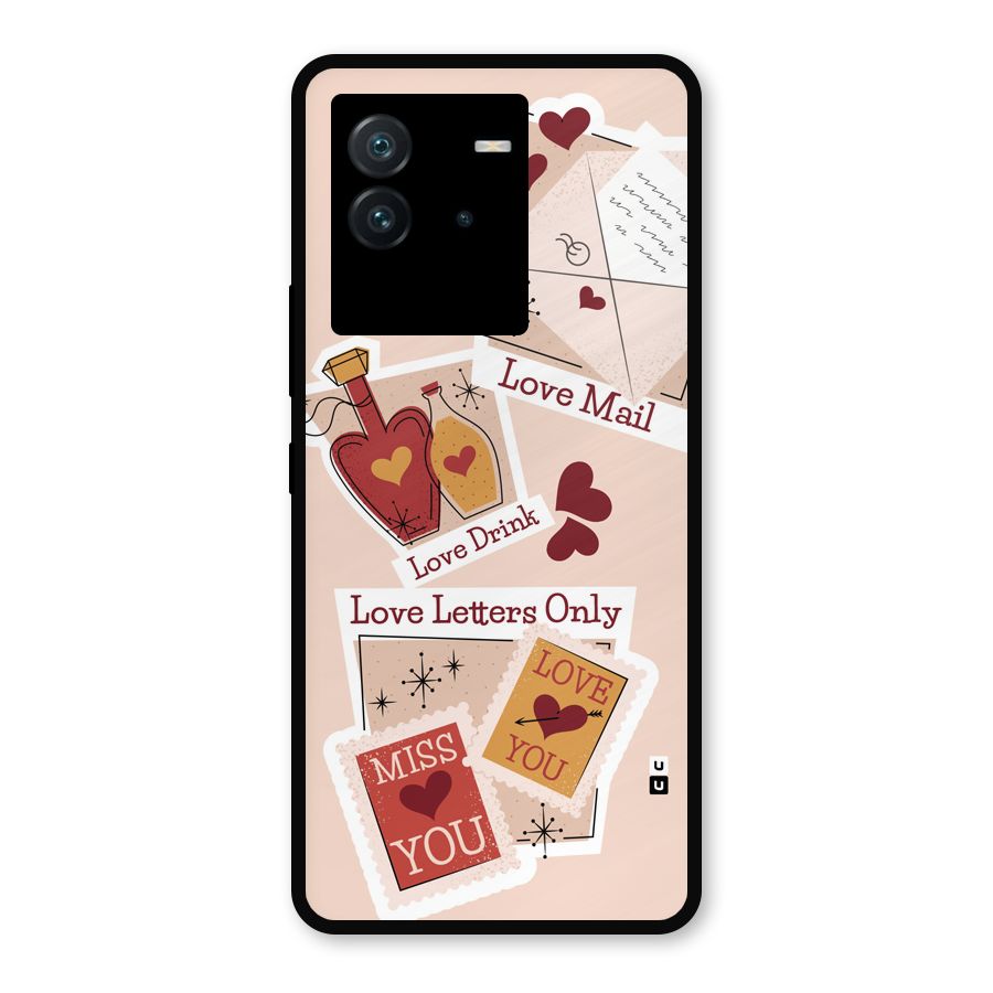 Love Language Metal Back Case for iQOO Neo 6 5G