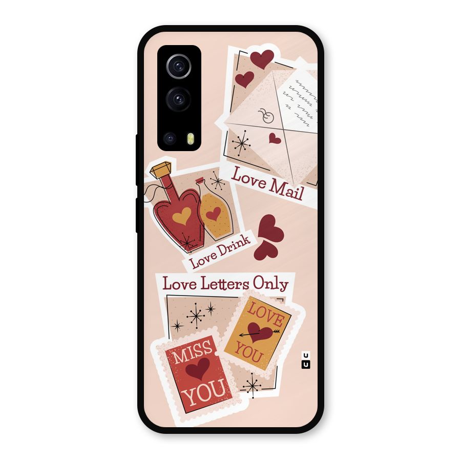 Love Language Metal Back Case for iQOO Z3