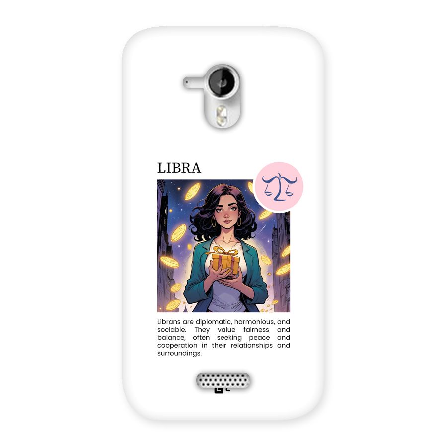 Love Libra Back Case for Canvas HD A116