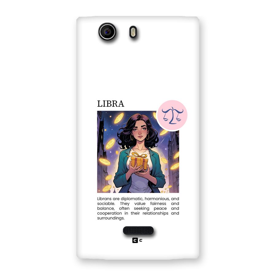 Love Libra Back Case for Canvas Nitro 2 E311
