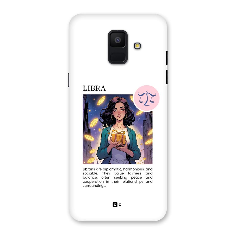 Love Libra Back Case for Galaxy A6 (2018)