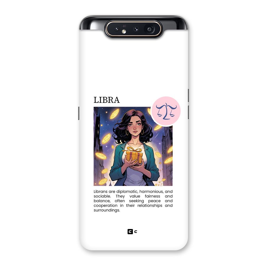 Love Libra Back Case for Galaxy A80