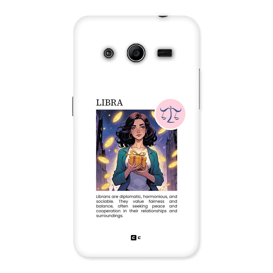 Love Libra Back Case for Galaxy Core 2