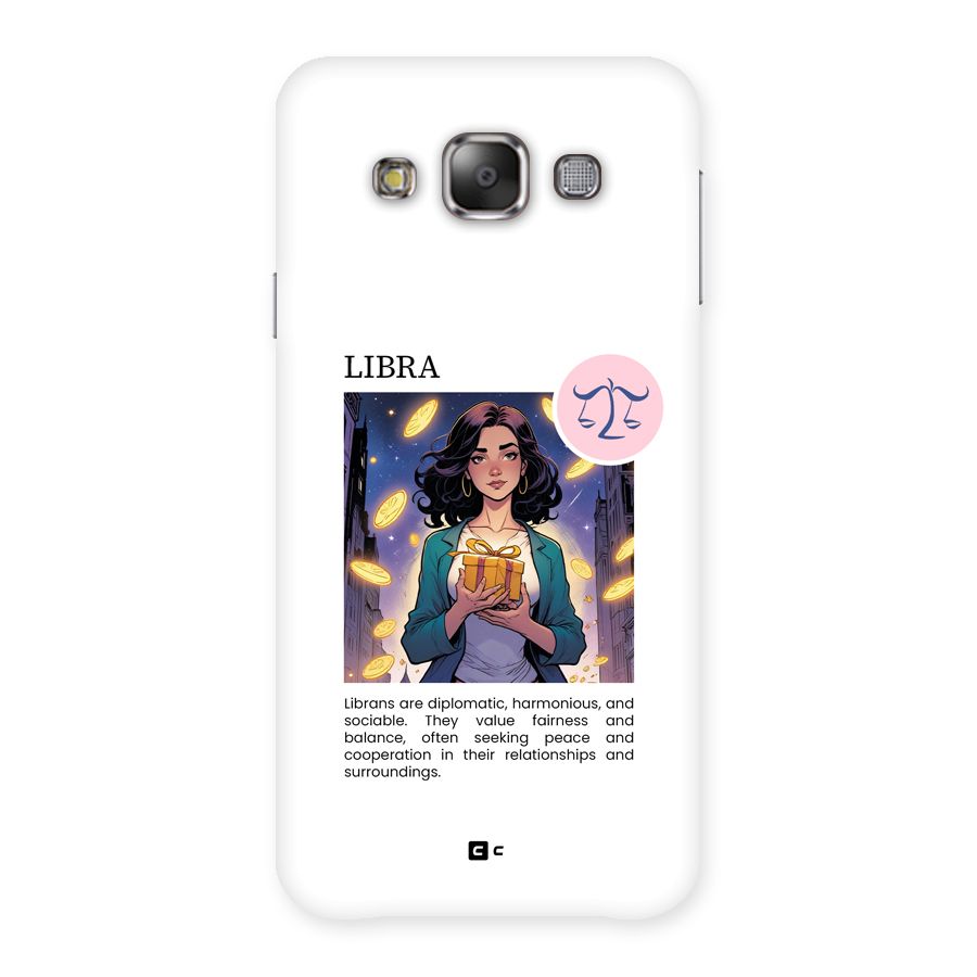 Love Libra Back Case for Galaxy E7