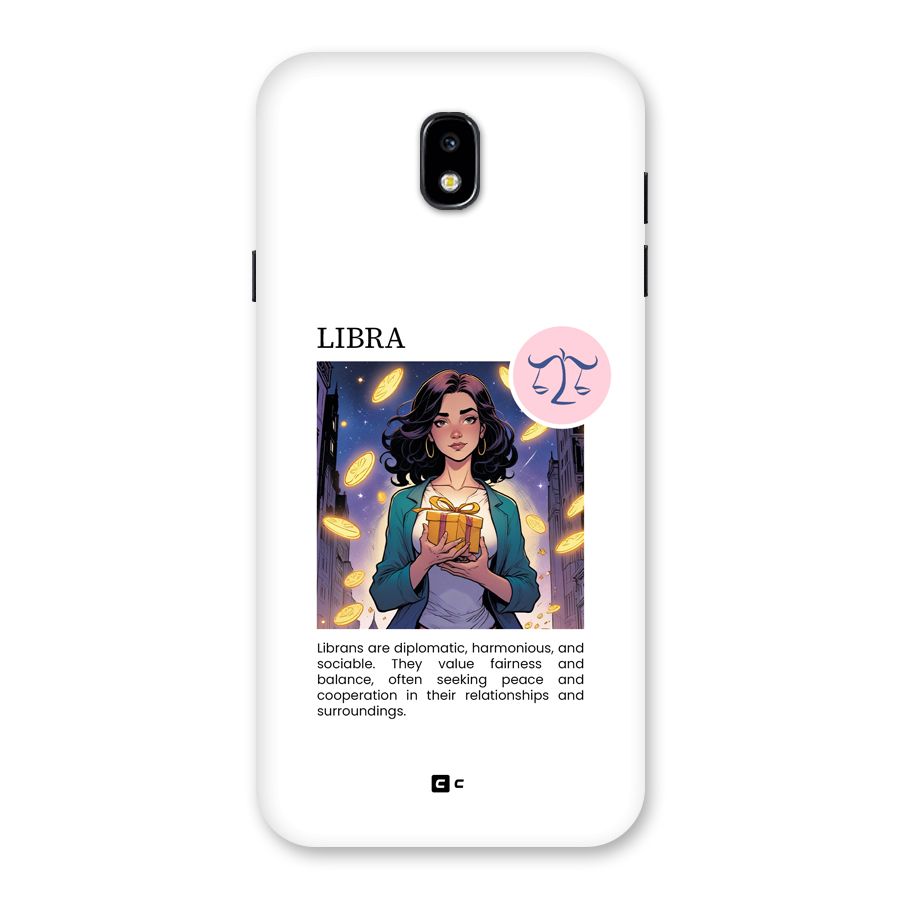 Love Libra Back Case for Galaxy J7 Pro
