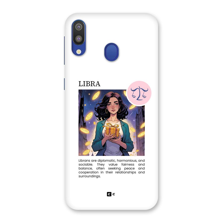 Love Libra Back Case for Galaxy M20