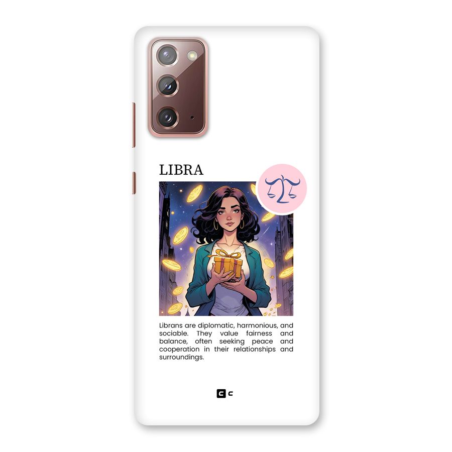Love Libra Back Case for Galaxy Note 20