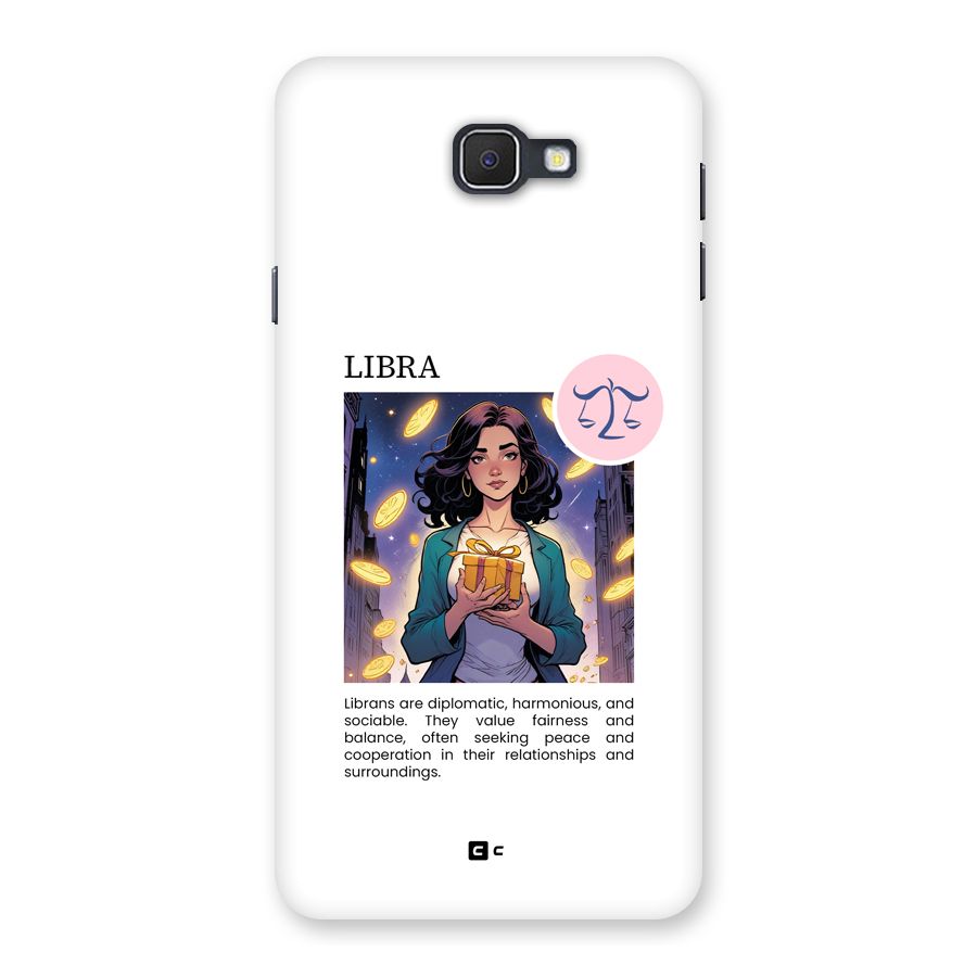 Love Libra Back Case for Galaxy On7 2016