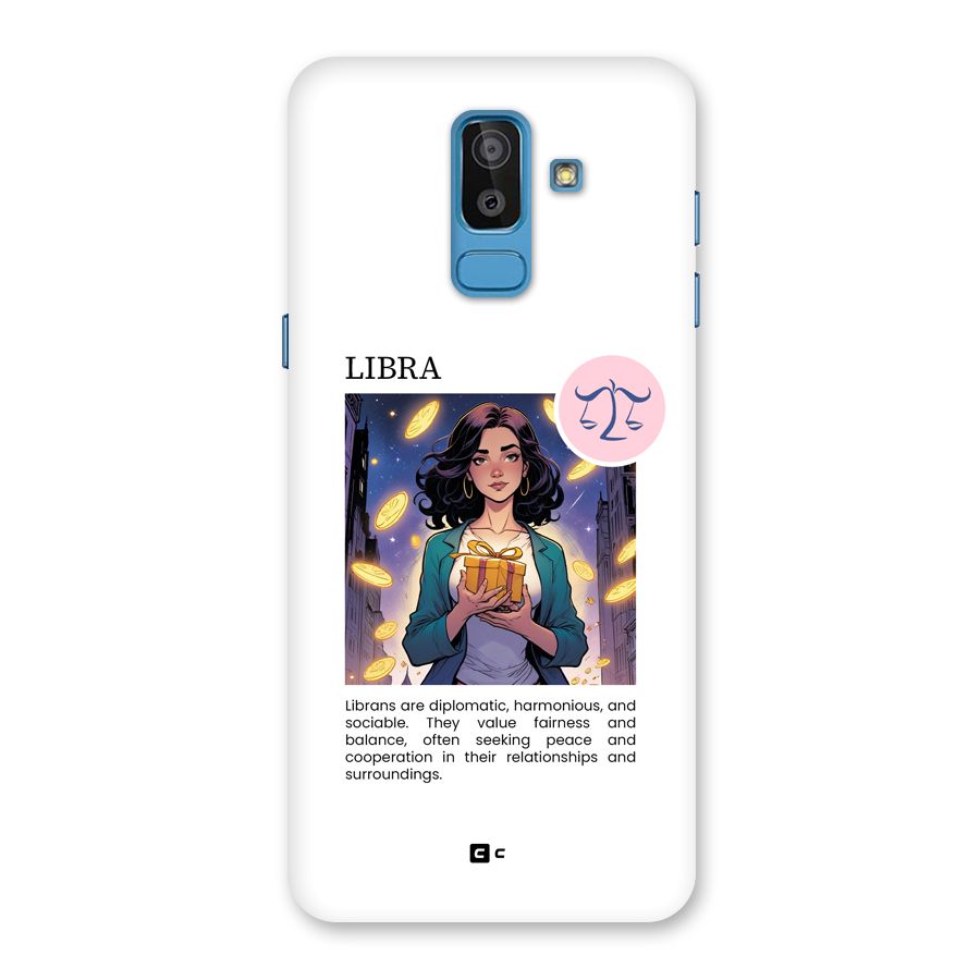 Love Libra Back Case for Galaxy On8 (2018)