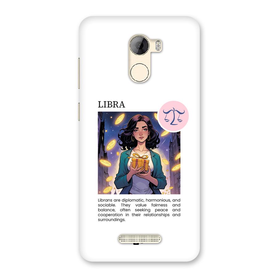 Love Libra Back Case for Gionee A1 LIte