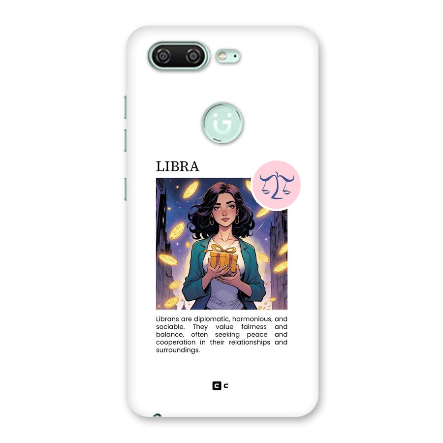 Love Libra Back Case for Gionee S10