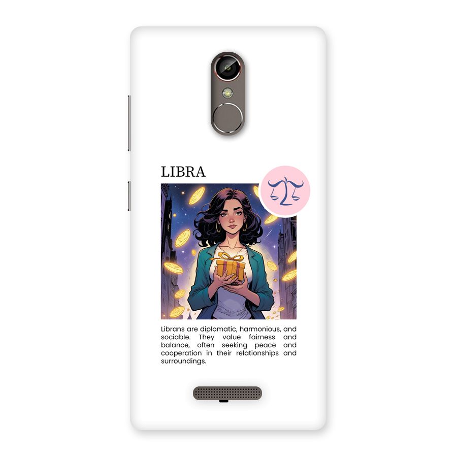 Love Libra Back Case for Gionee S6s