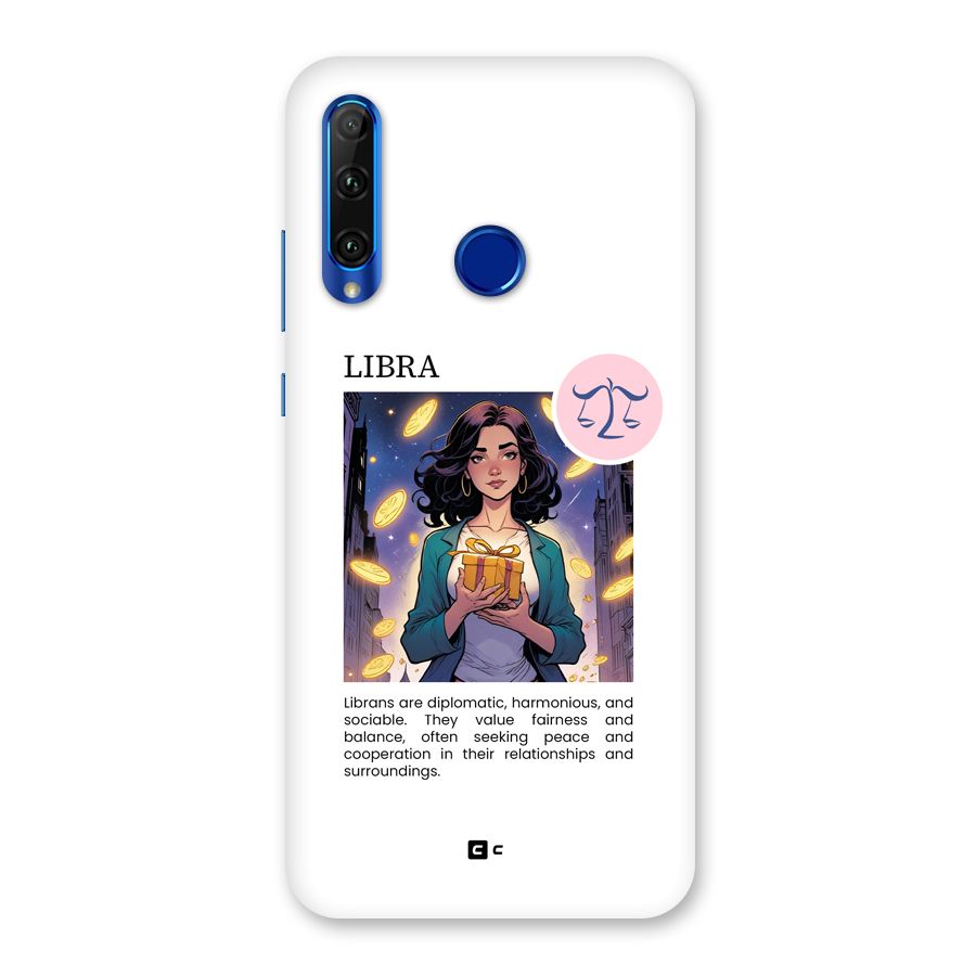 Love Libra Back Case for Honor 20i