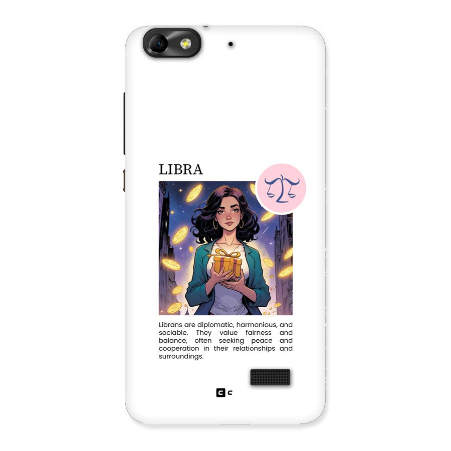 Love Libra Back Case for Honor 4C