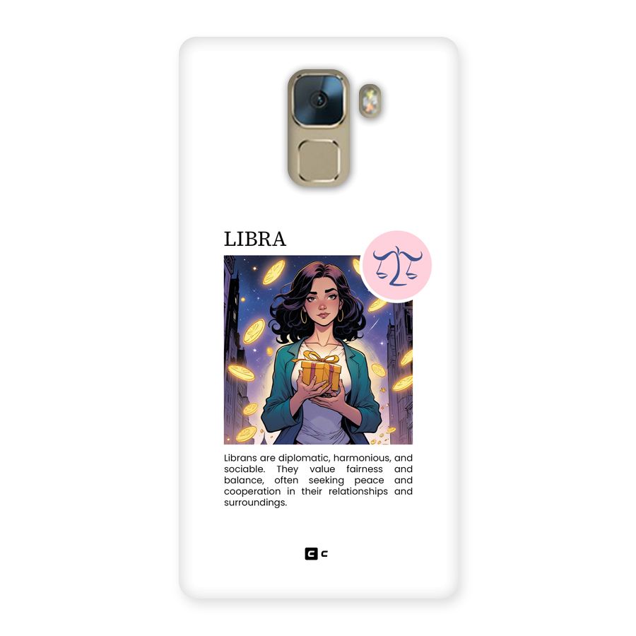 Love Libra Back Case for Honor 7