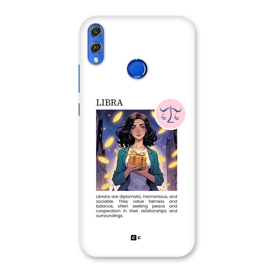 Love Libra Back Case for Honor 8X